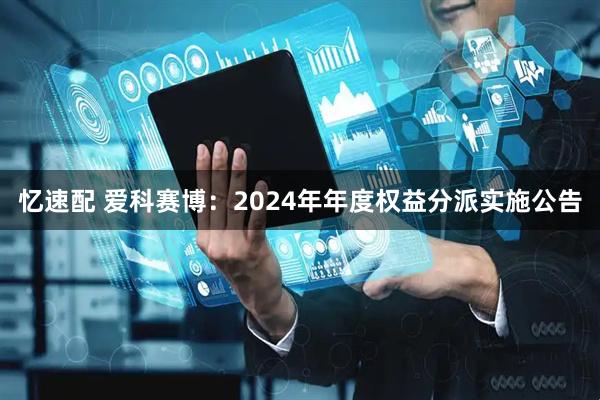 忆速配 爱科赛博：2024年年度权益分派实施公告