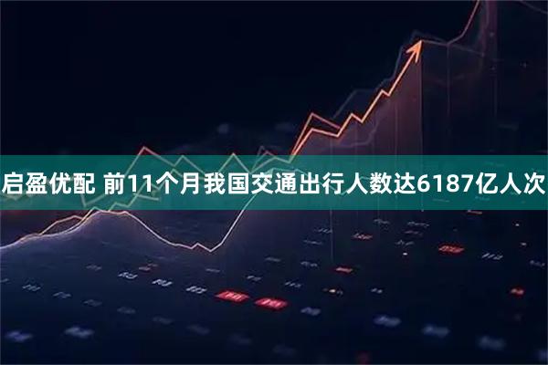 启盈优配 前11个月我国交通出行人数达6187亿人次