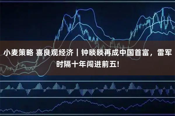 小麦策略 喜良观经济｜钟睒睒再成中国首富，雷军时隔十年闯进前五!