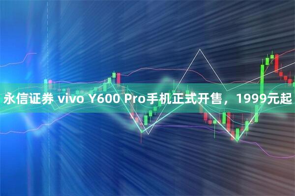 永信证券 vivo Y600 Pro手机正式开售，1999元起